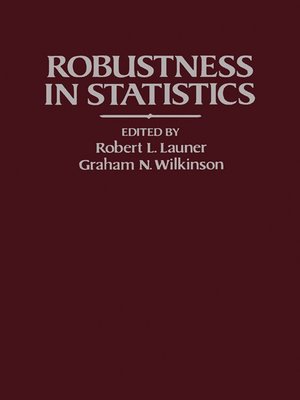 cover image of Robustness in Statistics